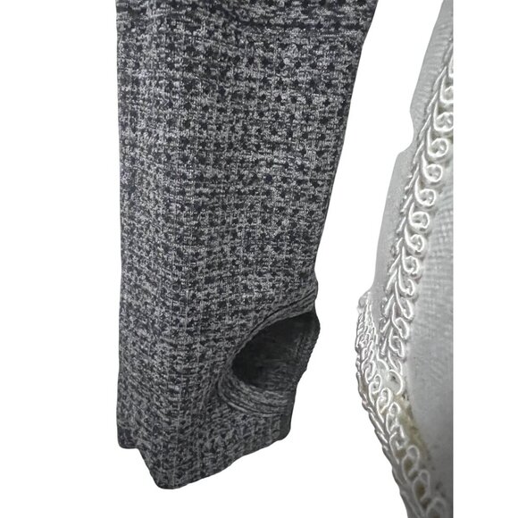 Gymshark Vital Seamless 2.0 Womens Gray Marled Crop Top Shirt Small Mesh Stretch - Picture 7 of 10